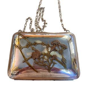 Sterling evening bag signed by the artist